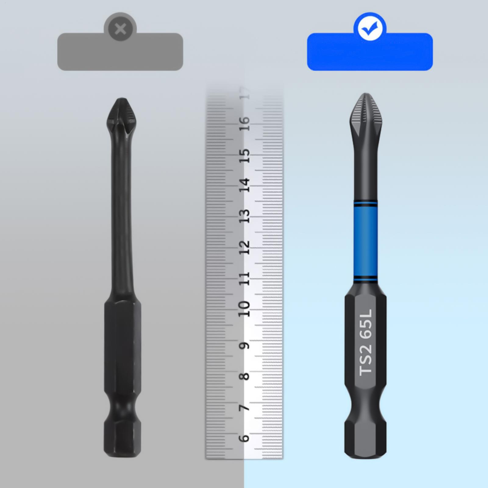 Screwdriver Set - Jeu de 6 embouts de tournevis