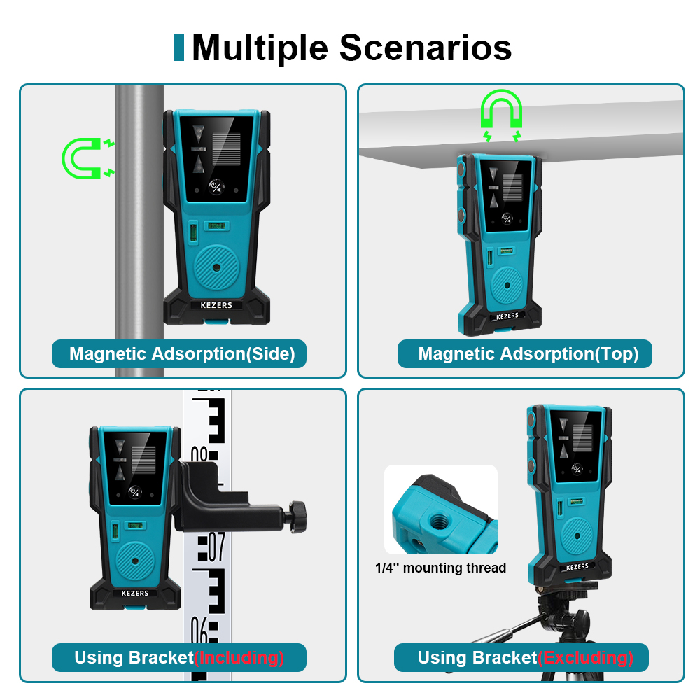 KEZERS Rouge Vert Laser Niveau - Spirit Level avis et prix