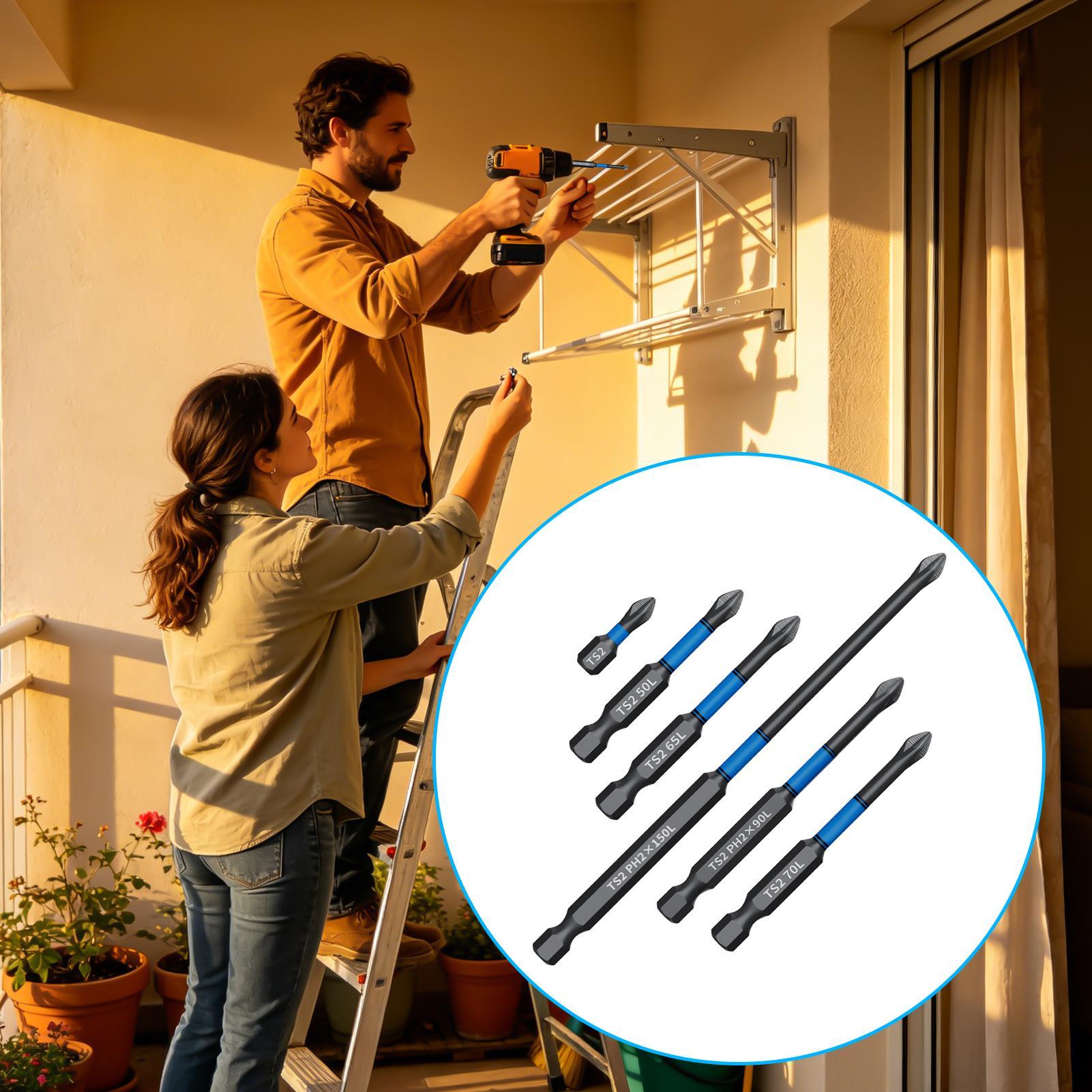 Jeu de 6 embouts de tournevis  - Screwdriver Set avis et prix
